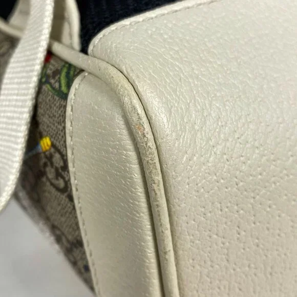 Gucci Ophidia GG Flora Backpack Daypack Backpack Sherry Line Web Backpack - Picture 4 of 9